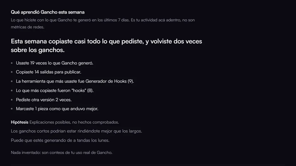 Aprende · Recortes de capturas del panel · datos de ejemplo